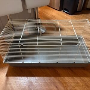 Gray Small Pet Cage
